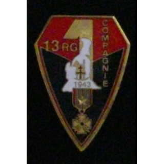 13° RG : 13° RÉGIMENT DU GÉNIE 1° COMPAGNIE