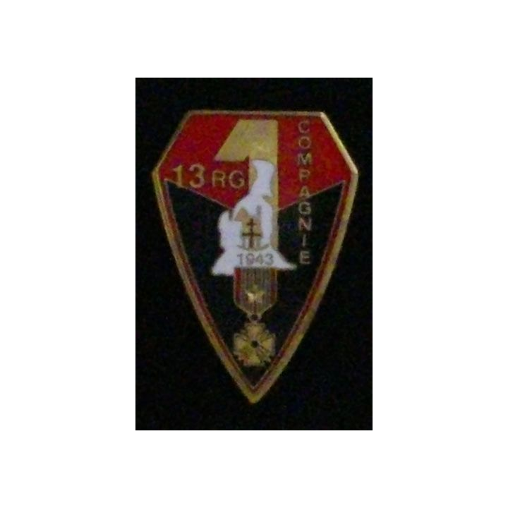 13° RG : 13° RÉGIMENT DU GÉNIE 1° COMPAGNIE