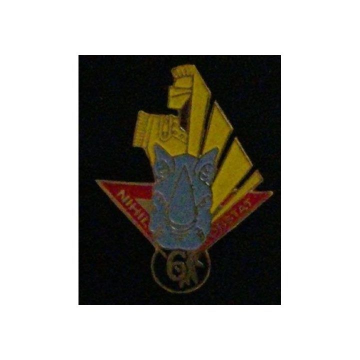 1° RG : 1° RÉGIMENT DU GÉNIE NIHIL OBSTAT 6 (RHINOCEROS)