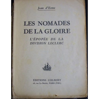 LES NOMADES DE LA GLOIRE PAR JEAN D'ESME