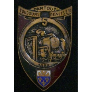 5° RG : 5° RÉGIMENT DU GÉNIE (D BER 212) ÉMAIL