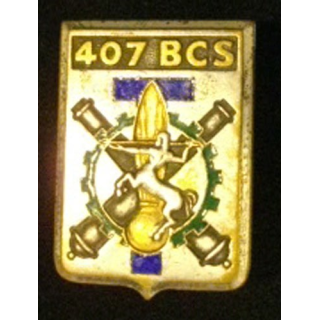 407° BCS : 407° BATAILLON DE COMMANDEMENT ET DES SERVICES