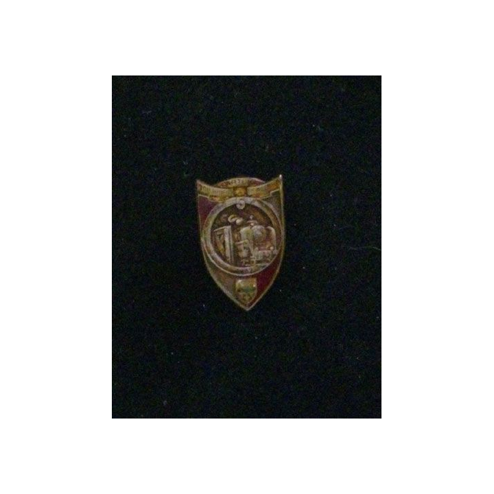 5° RG : 5° RÉGIMENT DU GÉNIE MINIATURE (SANS 2,3 cm) ÉMAIL ROUGE