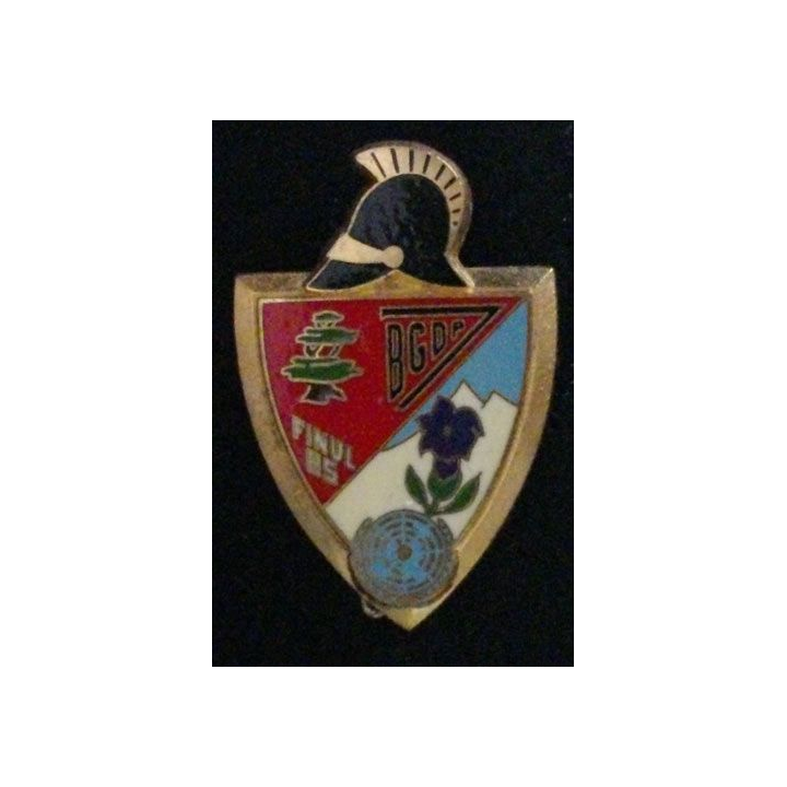 7° BGDA : 7° BON DU GÉNIE DE DIVISION ALPINE FINUL 85 16°MANDAT