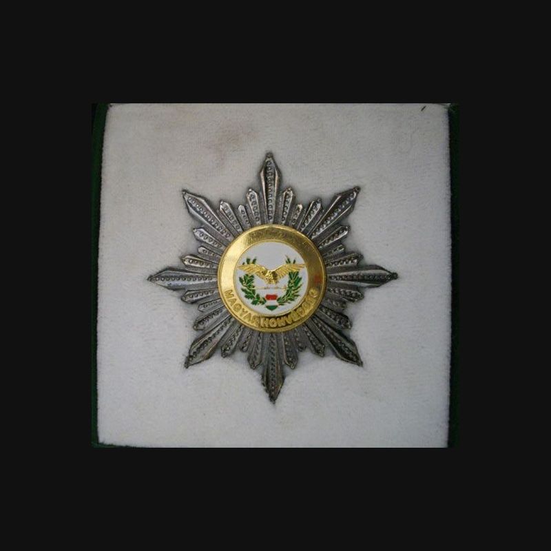 HONGRIE Plaque des forces aériennes de la défense hongroise dans son