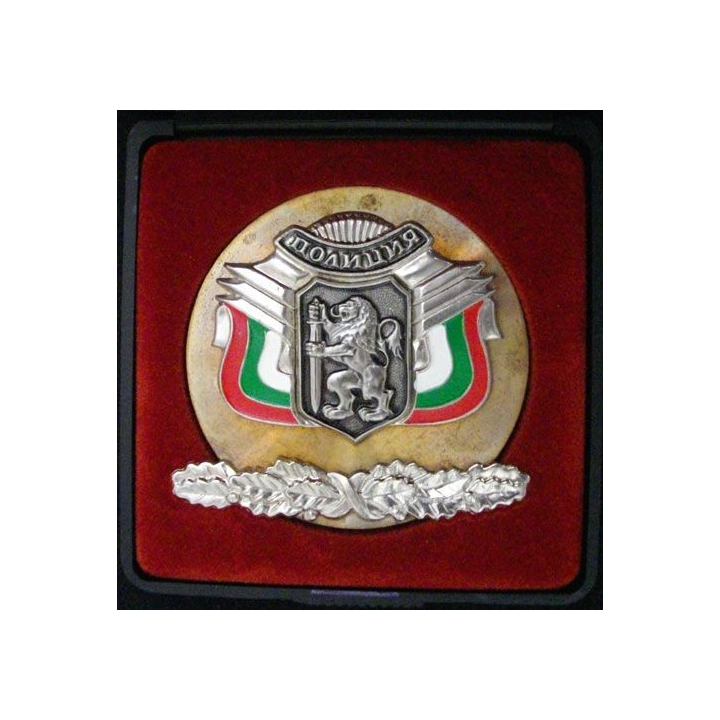 HONGRIE : MÉDAILLE DES FORCES DE POLICE (AVEC ÉCRIN)