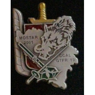 3° RPIMA : 3° RÉGIMENT PARA D'INF MARINE CCAL MOSTAR 2001 N° 495