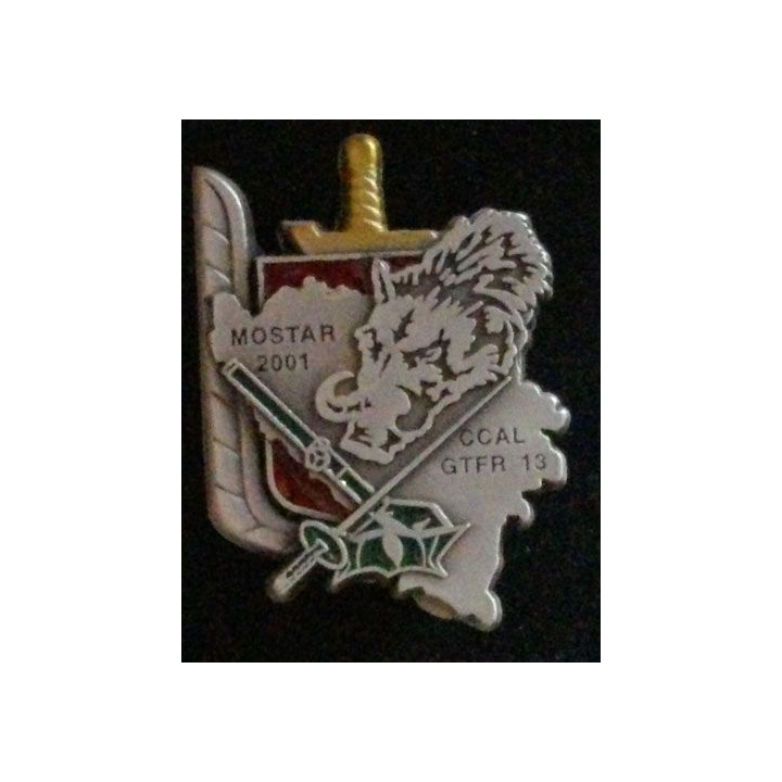 3° RPIMA : 3° RÉGIMENT PARA D'INF MARINE CCAL MOSTAR 2001 N° 495