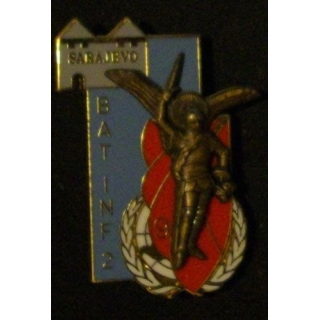 9° RCP : 9° RGT CHASSEURS PARACHUTISTES BAT INF 2 SARAJEVO