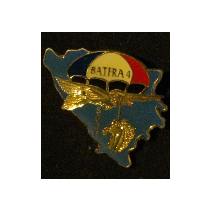 1° RCP : 1° RÉGIMENT DE CHASSEURS PARA SFOR BAT FRA 4 N°0056