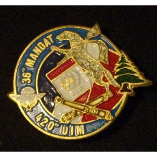 35°RAP : 35°RÉGIMENT D'ARTILLERIE PARA 420°DIM CIM 36°MANDAT