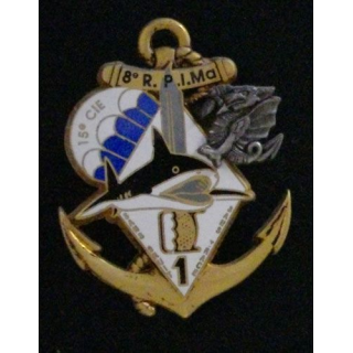 8° RPIMA : 8° RÉGIMENT PARA D'INFANTERIE DE MARINE 1°CIE 15°CIE (JYS)
