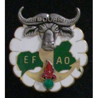 EFAO : EFAO BOUAR TÊTE DE BUFFLE ANCRE DORÉE (GRENADE BICOLORE)