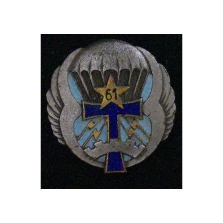 61° BCT : 61° BATAILLON DE COMMANDT ET DE TRANSMISSIONS ÉMAIL