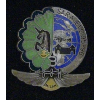1° RHP : 1° RÉGIMENT DE HUSSARDS PARA 3°ESC MILAN SARAJEVO 95-96