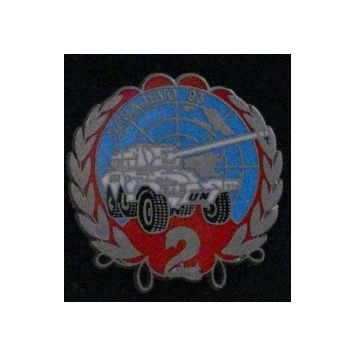 1° RHP : 1° RÉGIMENT DE HUSSARDS PARA 2° ESCADRON SARAJEVO 1993