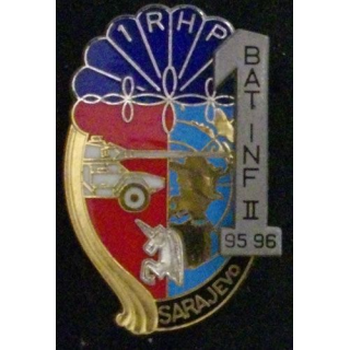 1° RHP : 1° RÉGIMENT DE HUSSARDS PARA 1°ESC BATINF II 1995-96