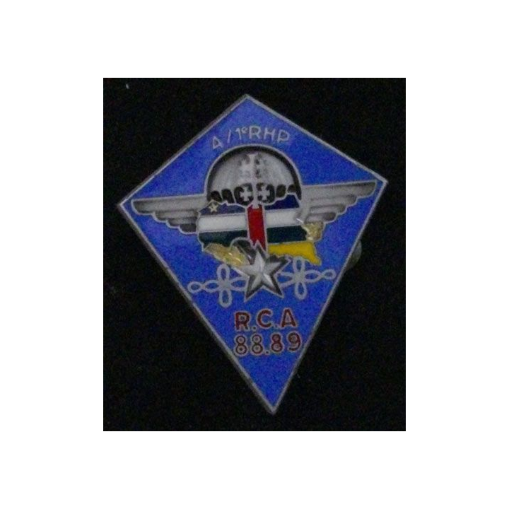 1° RHP : 1° RÉGIMENT DE HUSSARDS PARA 4° ESCADRON RCA 88-89