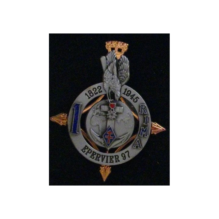 1°RIMA : 1°RÉGIMENT D'INFANTERIE DE MARINE ÉPERVIER 1997 N°456