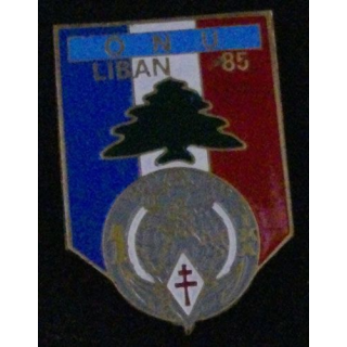 1°RIMA : 1°RÉGIMENT D'INFANTERIE DE MARINE ONU LIBAN 1985
