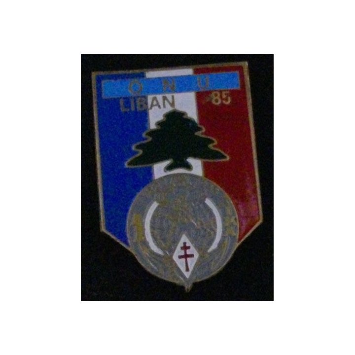 1°RIMA : 1°RÉGIMENT D'INFANTERIE DE MARINE ONU LIBAN 1985