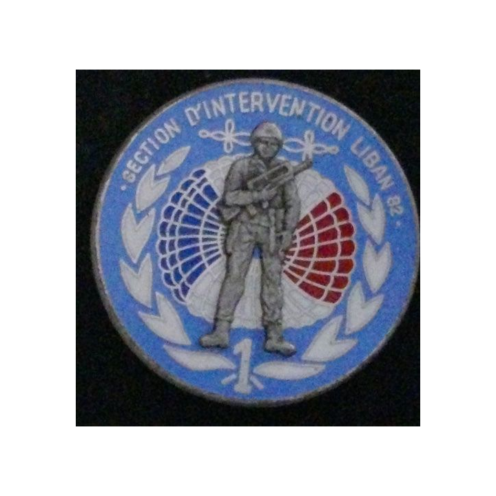 1° RHP : 1° RÉGIMENT DE HUSSARDS PARA SON INTERVENTION LIBAN 82