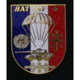 1° RHP : 1° RÉGIMENT DE HUSSARDS PARA 4°ESCADRON BATINF 4 ÉMAIL