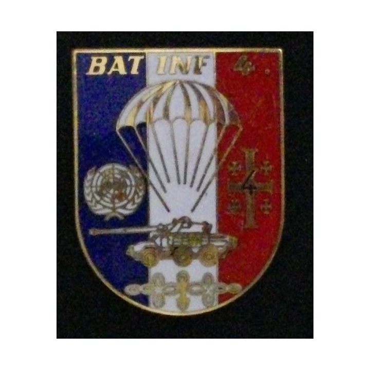 1° RHP : 1° RÉGIMENT DE HUSSARDS PARA 4°ESCADRON BATINF 4 ÉMAIL