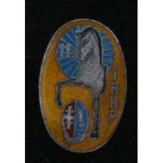 1°RHP : 1°RÉGIMENT DE HUSSARDS PARACHUTISTE 11°ESC OVALE ÉMAIL