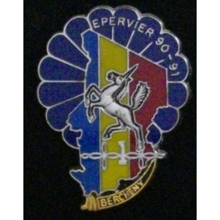 1° RHP : 1° RÉGIMENT DE HUSSARDS PARA 1°ESC ÉPERVIER 90-91