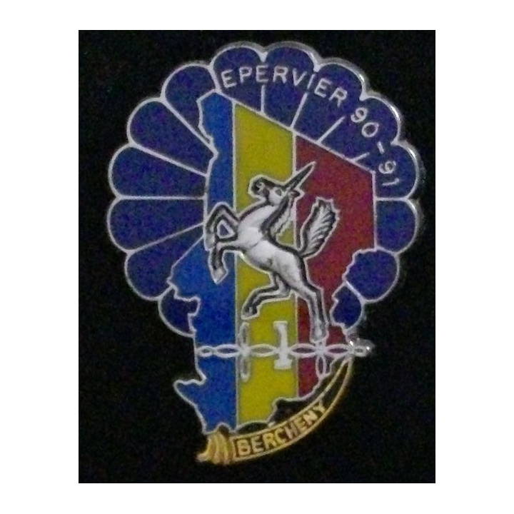 1° RHP : 1° RÉGIMENT DE HUSSARDS PARA 1°ESC ÉPERVIER 90-91