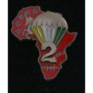 1° RHP : 1° RÉGIMENT DE HUSSARDS PARA 2°ESC LICORNE 2003