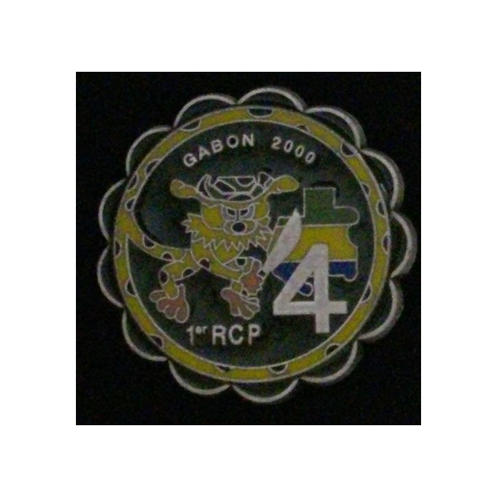 1° RCP : 1° RÉGIMENT DE CHASSEURS PARACHUTISTES 4° CIE GABON 2000