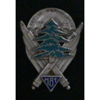 1° RCP : 1° RÉGIMENT DE CHASSEURS PARA SECTION INTERVENTION M81