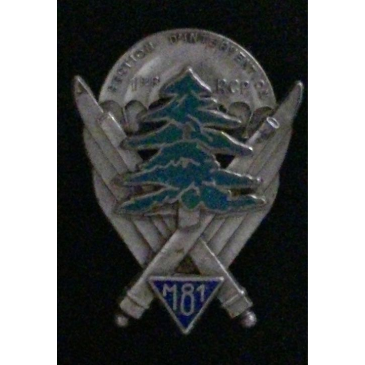 1° RCP : 1° RÉGIMENT DE CHASSEURS PARA SECTION INTERVENTION M81