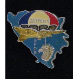 1° RCP : 1° RÉGIMENT DE CHASSEURS PARA SFOR BAT FRA 4 N°0056
