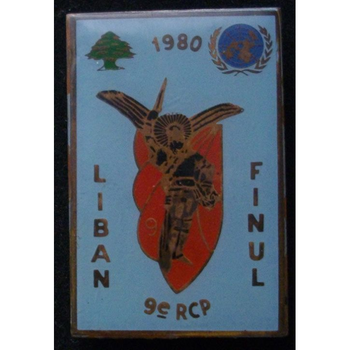 9°RCP : 9°RÉGIMENT DE CHASSEURS PARACHUTISTE LIBAN 1980