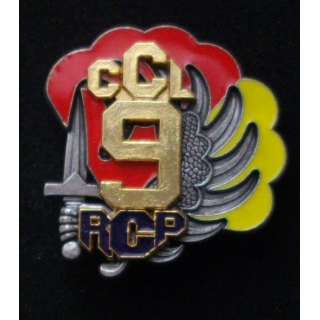 9° RCP : 9° RÉGIMENT DE CHASSEURS PARACHUTISTE CCL RCP NOIR