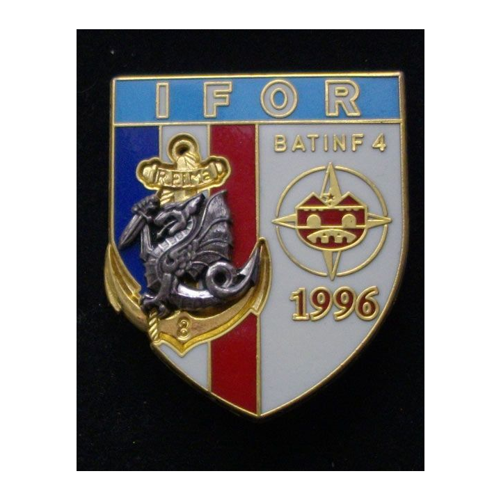 8° RPIMA : 8° RÉGIMENT PARA D'INFANTERIE DE MARINE BATINF 4 IFOR 1996
