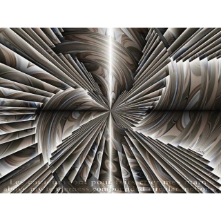 IMAGE ORIGINALE CRÉÉE PAR ORDINATEUR : CIRCULAR (40 x 30 cm)
