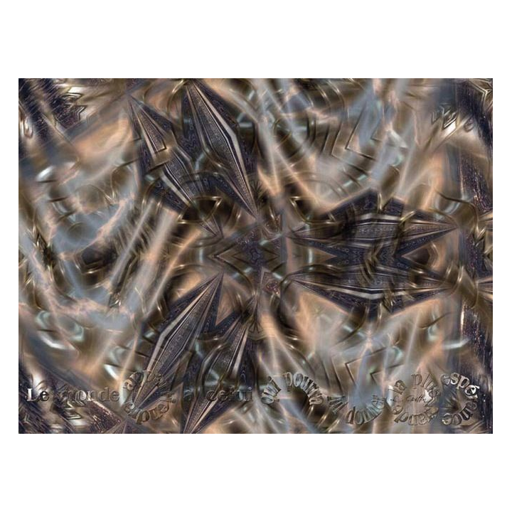 IMAGE ORIGINALE CRÉÉE PAR ORDINATEUR : ESPÉRANCE (40 x 30 cm)