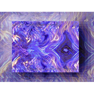 IMAGE ORIGINALE CRÉÉE PAR ORDINATEUR : LES LIMITES (40 x 30 cm)