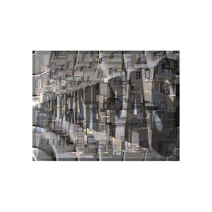 IMAGE ORIGINALE CRÉÉE PAR ORDI : SANS ADRESSE (40 x 30 cm