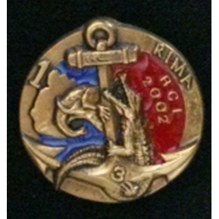 1° RIMA : 1° RÉG D'INF DE MARINE 3° ESC RCI 2002 COTE D'IVOIRE N°74