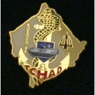 RMT : RÉGIMENT DE MARCHE DU TCHAD 1°CIE KOSOVO 99 COBRA VERT
