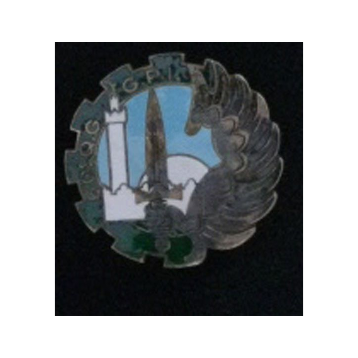 60° QG GPI : 60° COMPAGNIE DE QUARTIER GÉNÉRAL DU GPI ÉMAIL