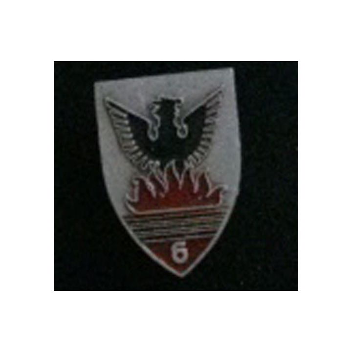 6° RCA : insigne du 6° régiment de chasseurs d'Afrique Augis