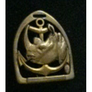 8° RCA : insigne du 8° régiment de chasseurs d'Afrique rhinocéros