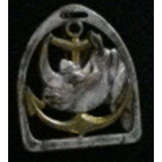 8° RCA : insigne du 8° régiment de chasseurs d'Afrique rhinocéros
