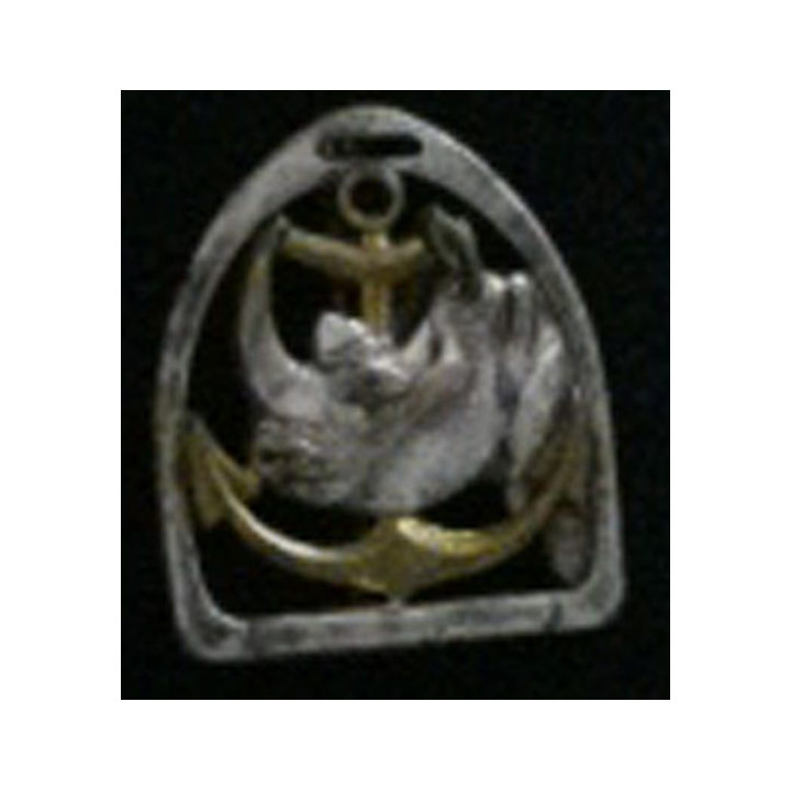 8° RCA : insigne du 8° régiment de chasseurs d'Afrique rhinocéros